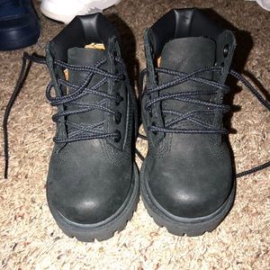 Black toddler timberland boots